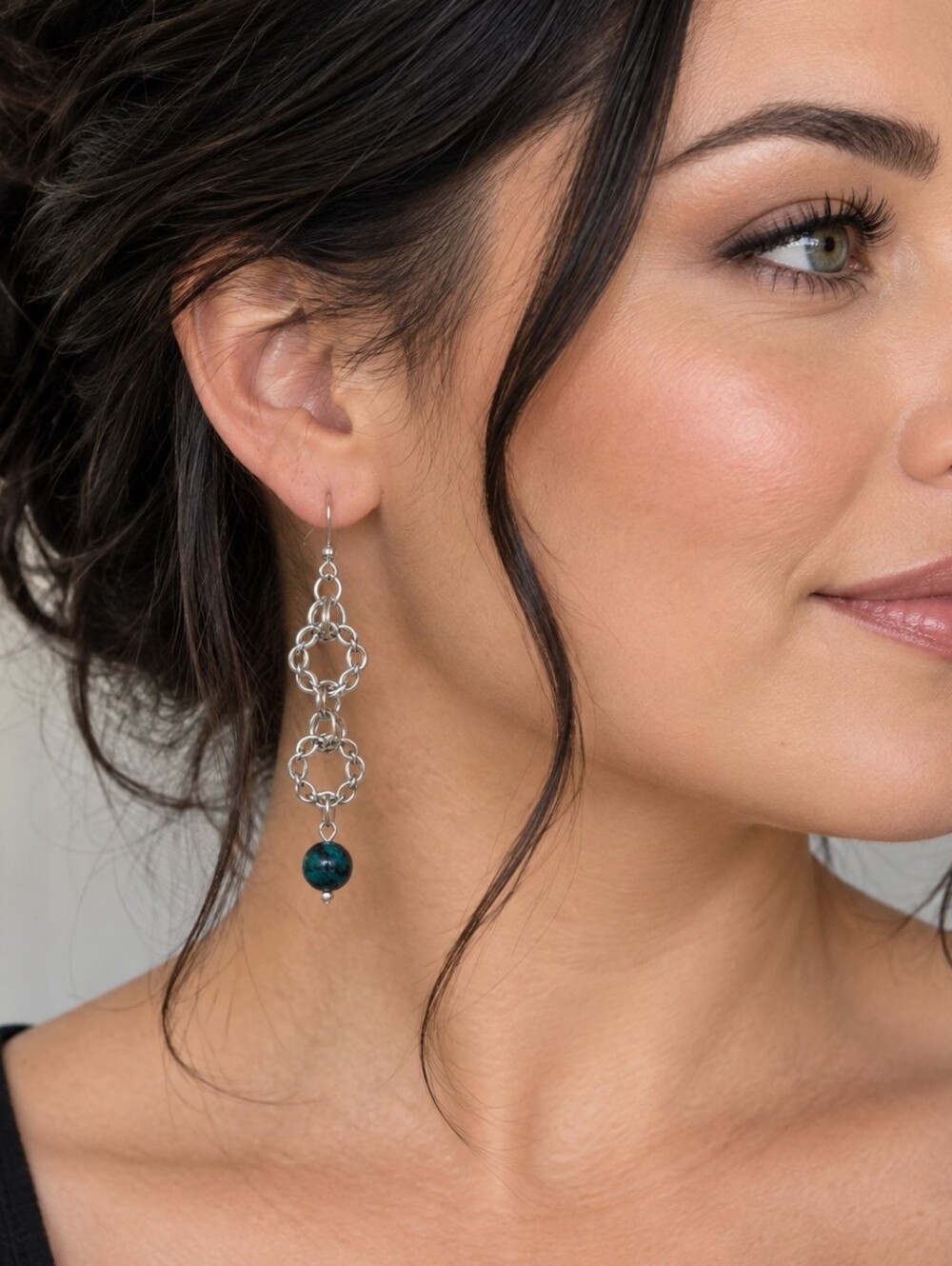 Handcrafted One-Of-A-Kind Dangle Earrings